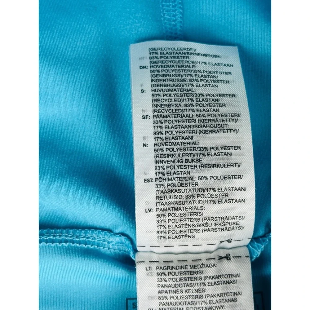 Adidas Skort Women XS Blue Athletic‎ Pockets Stretch Pull On Tennis Activewear
